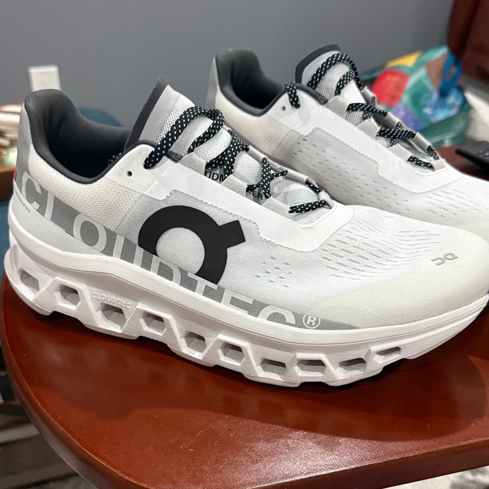 On Cloudtec Men's White Athletic Shoes